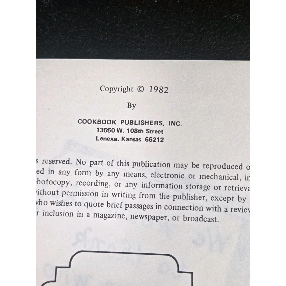 Woodville‎ Baptist Church Cookbook Mt. Airy, North Carolina 1982 Mayberry